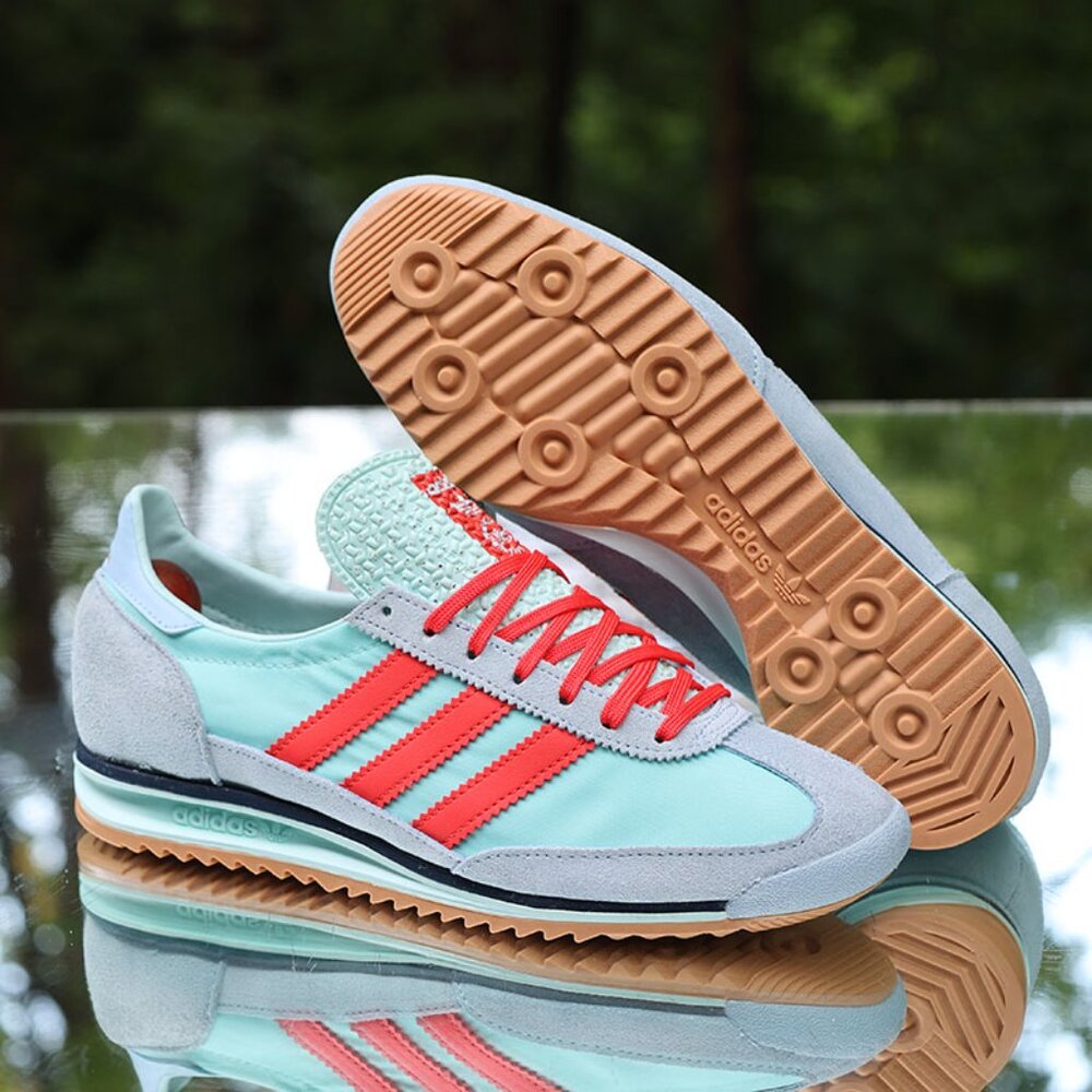 Adidas SL 72 OG Semi Flash Aqua Red - Picture 3 of 13